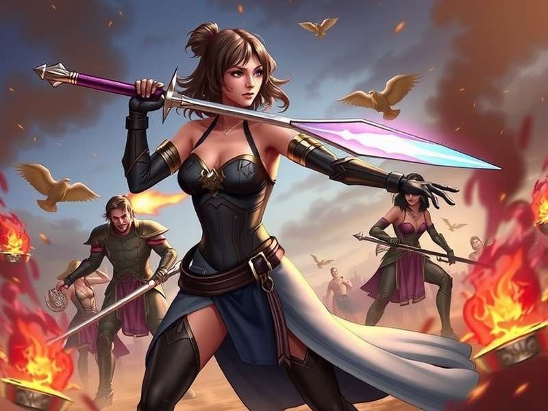 Anise Warrior Avenger Gameplay Anise Warrior Avenger Combat Scene